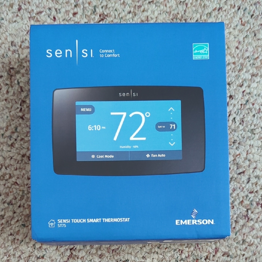 Emerson Sensi Touch Smart Thermostat - Blue